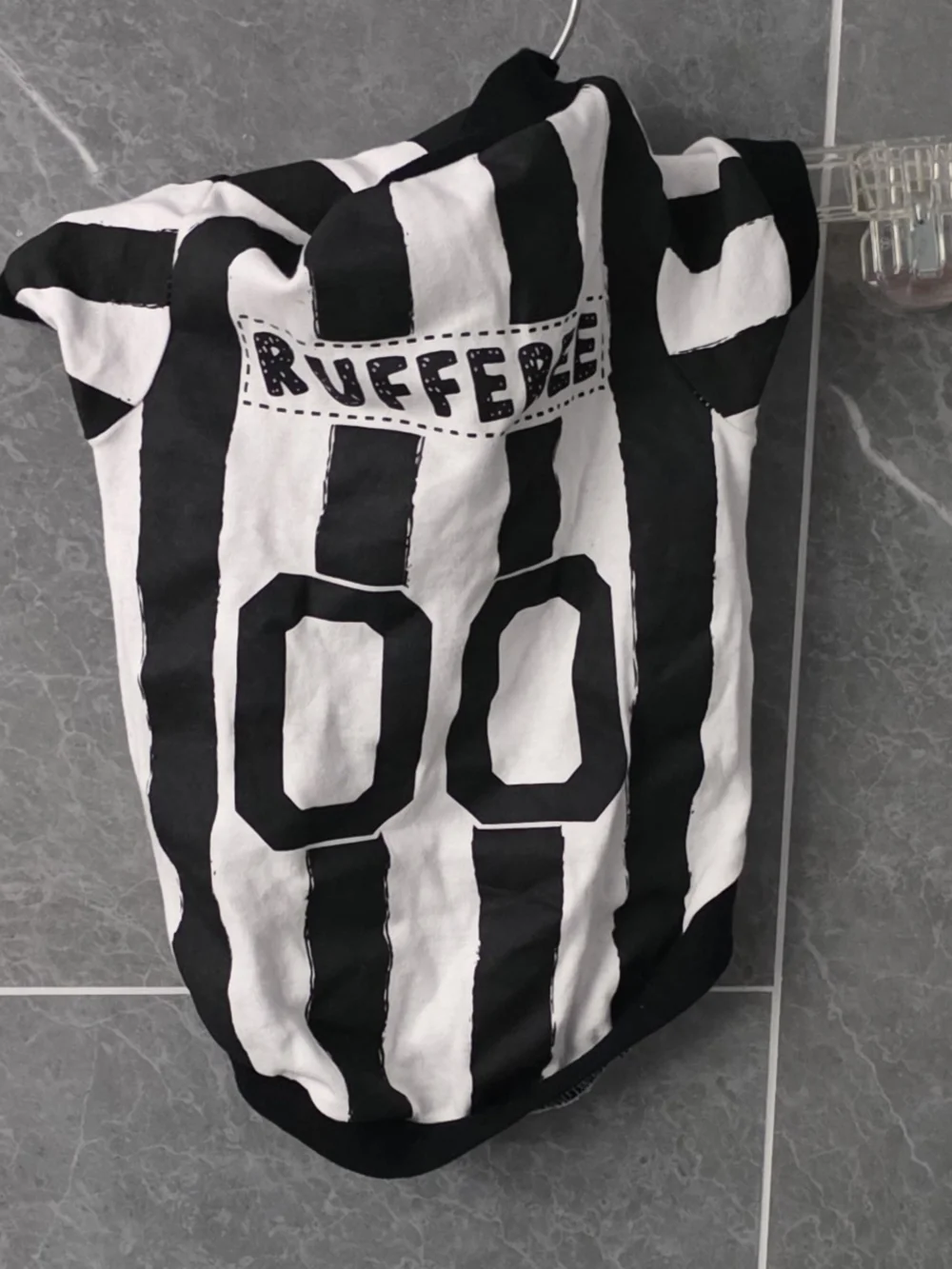 NWT Horizon Pet Tee Rufferee 00 Soccer Football Costume Dog Pet Costume Medium'